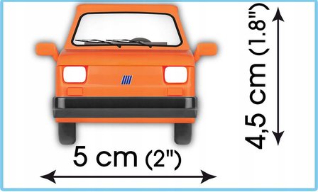 Predom N126E &amp; Fiat 126 bouwset