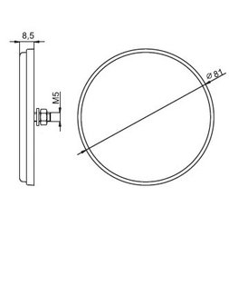 Reflector rond